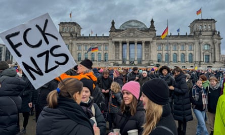 A protest against rightwing extremism and the AfD held earlier this month in Berlin.