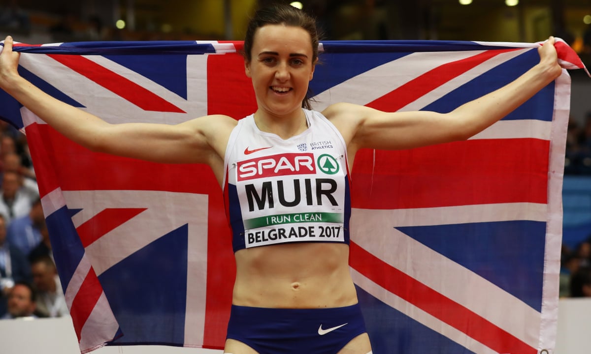 European Indoor Athletics Laura Muir Breaks 1500m Record To