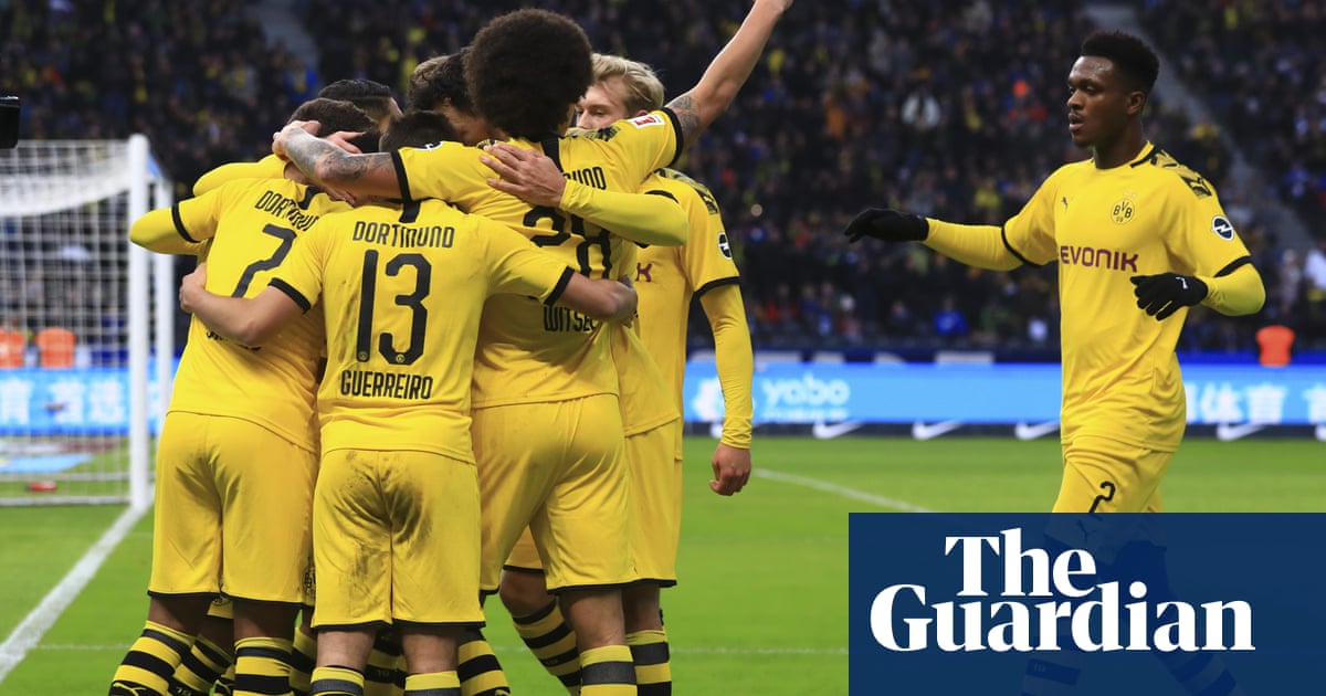 Dortmund condemn Jürgen Klinsmann to defeat on Hertha Berlin bow