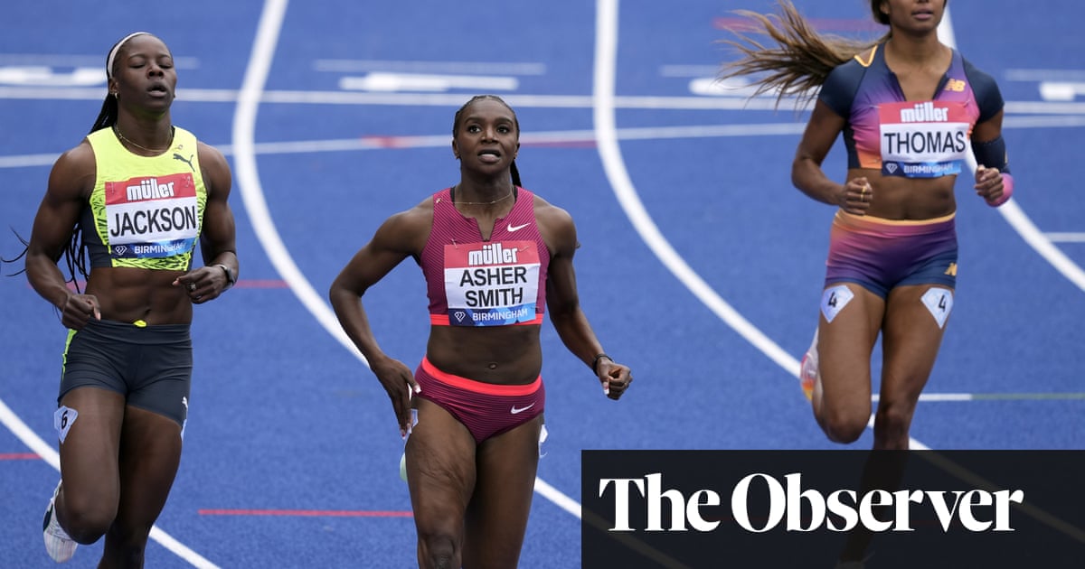 Dina Asher-Smith delighted with home 100m win in Diamond League