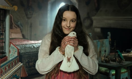 Bella Ramsey as the central character in Catherine Called Birdy.