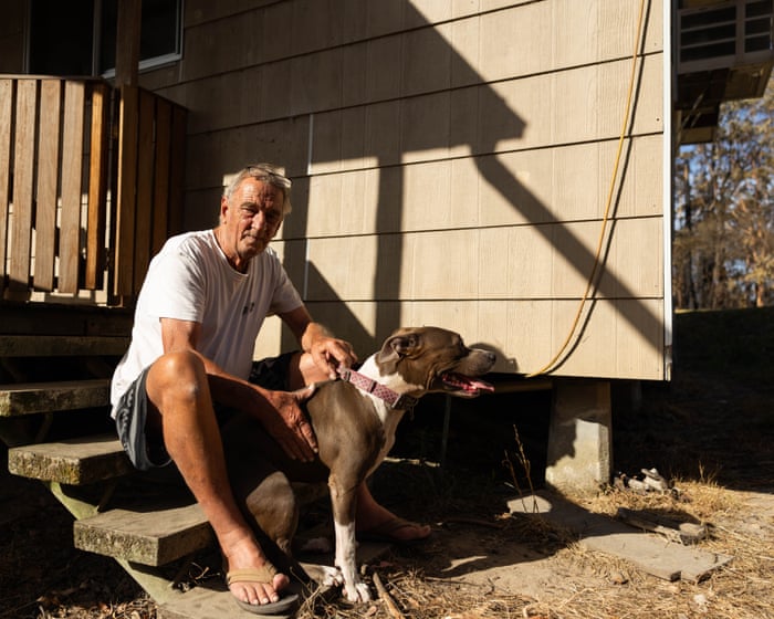 ‘It came from everywhere’: NSW town counts the cost after bushfire hits