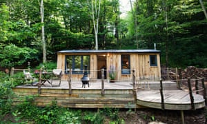Rob Penn’s cabin, the Wood Shack, near Abergavenny