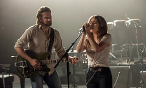 Bradley Cooper and Lady Gaga in A Star Is Born.