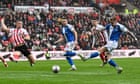 Championship: Blackburn thrash Sunderland as West Brom deny Watford