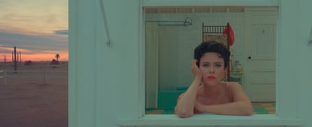 Scarlett Johansson in Wes Anderson’s Asteroid City.