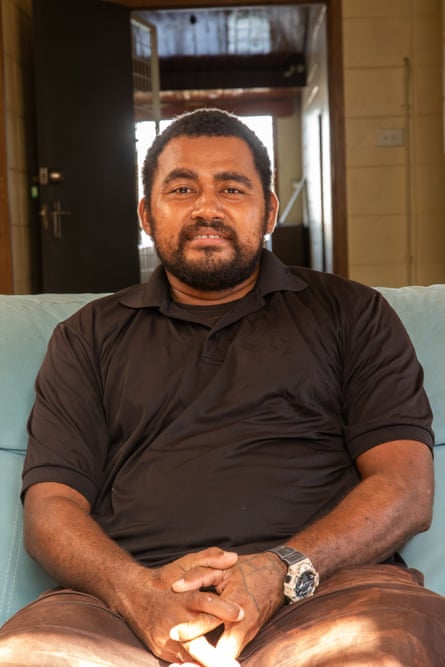 Maika Barinisavu sitting down and smiling at the camera