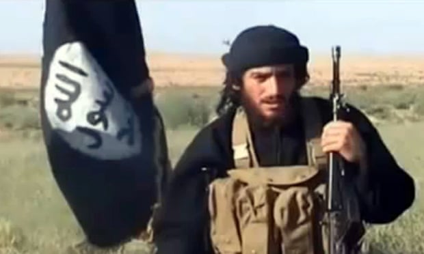 Isis spokesman Abu Mohammad al-Adnani al-Shami in a 2012 YouTube video.