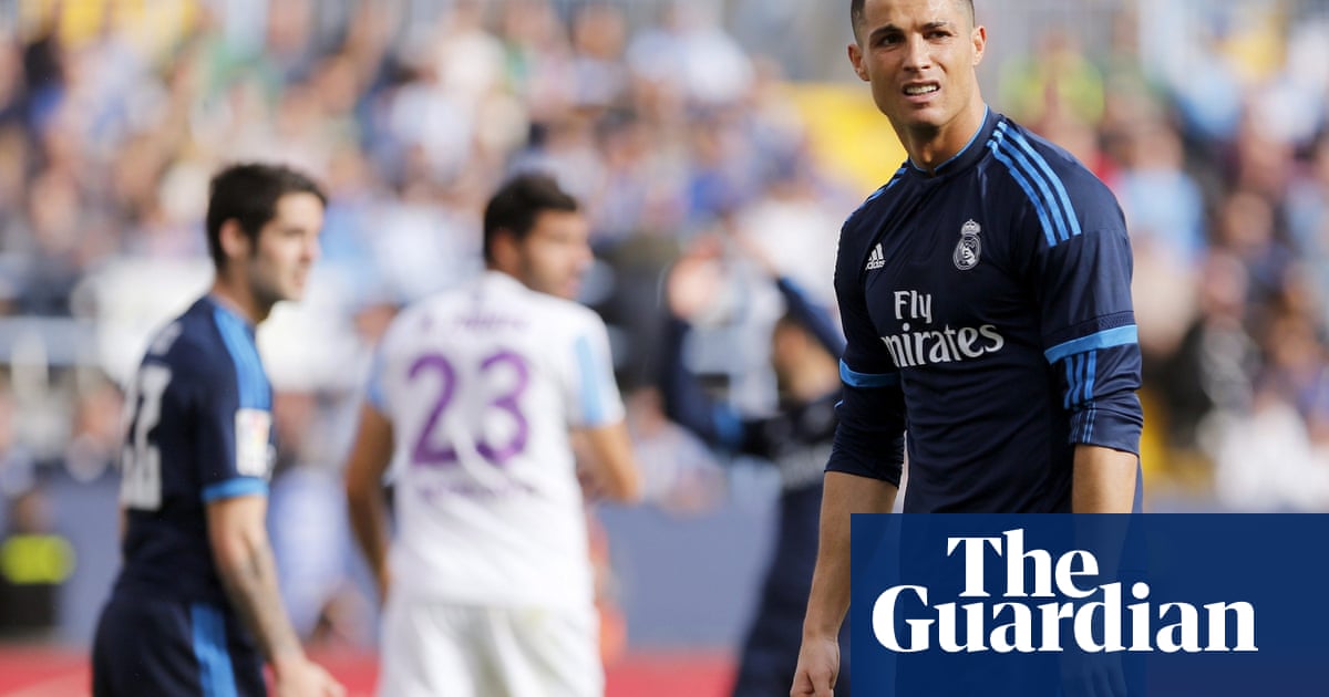 Ronaldo Misses Penalty As Insipid Real Madrid Are Held At Malaga La Liga The Guardian Ronaldo Misses Penalty As Insipid Real Madrid Are Held At Malaga La Liga The Guardian