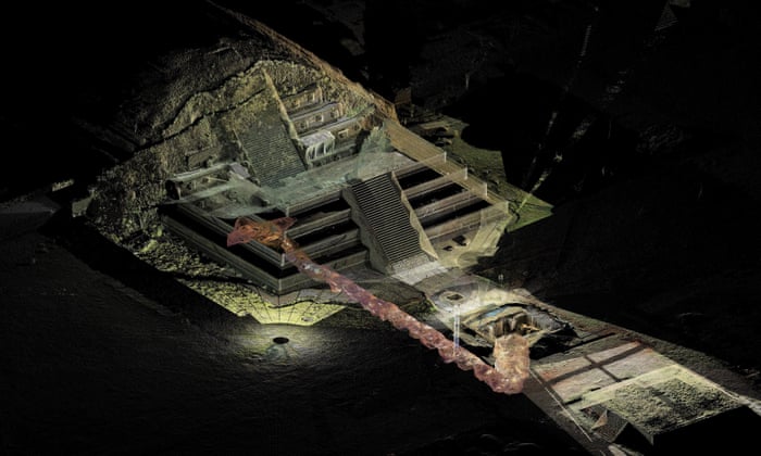 Liquid mercury found under Mexican pyramid could lead to king's tomb | Mexico | The Guardian