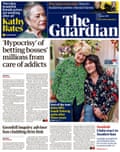 Guardian front page, Friday 17 January 2020