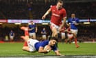 France stay on grand slam trail as Romain Ntamack shatters Wales