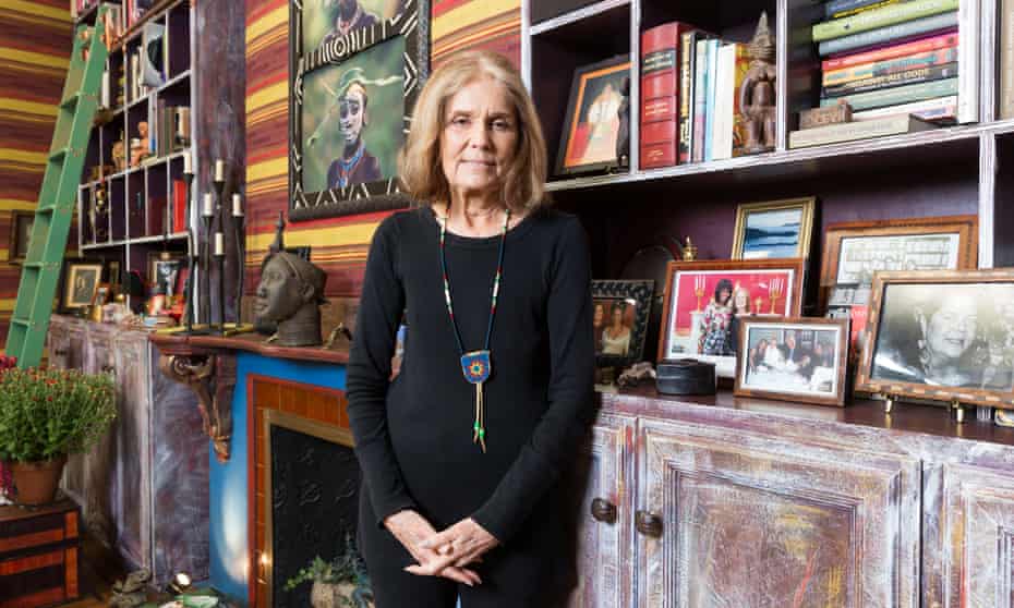 ‘I’m so excited by young women now’: Gloria Steinem at her apartment in New York.