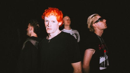 Barry Quinlan, front, with (L-R) Luke O’Neill, James Quinlan and Sam Duffy