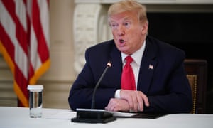 Donald Trump claimed he has seen evidence the Covid-19 originated in a Chinese lab, as he threatened tariffs on Beijing over its role in the global pandemic.