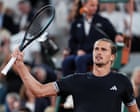 Zverev dismisses teenager Jódar as elusive grand slam title inches closer World No 2 wins quarter-final 7-6 (3), 6-1, 6-3Zverev will face Jakub Mensik in last fourFor at least a few fleeting moments, it appeared that something significant might be unfolding on Tuesday beneath the Court Philippe-Chatrier roof. Rafael Jódar had started his first grand slam quarter-final desperate to make his mark and he spent the first 40 minutes eviscerating the ball off both sides, lasering groundstrokes that seemingly struck every line. He built a 5-2 lead over Alexander Zverev, a game away from starting with a statement in the biggest match of his career.Normalcy resumed quickly. Jódars attempts to serve out the set ended in a break to love for the second seed, who quickly took control and refused to relinquish his position until the end of the match. Continue reading...