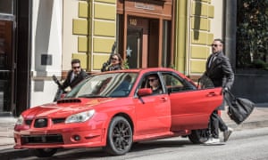 Scene from Baby Driver