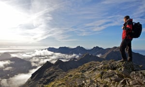 Bruach na Frithe on the Isle of Skye in Scotland