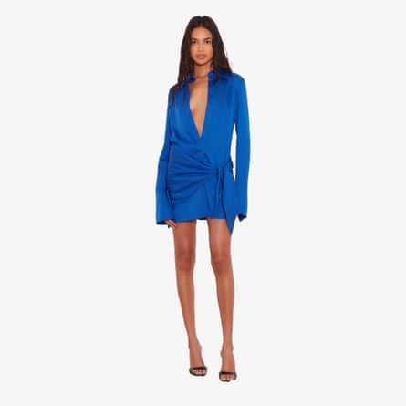 Rat & Boa nilah shift dress blue