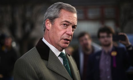 Nigel Farage: a decisive impact.