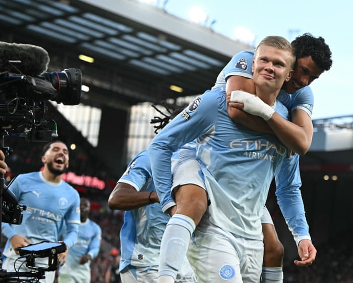 Liverpool v Manchester City: Premier League – live