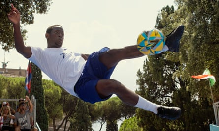 Micheal Ward in The Beautiful Game.