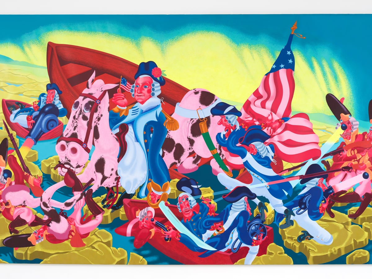 Pop Art Painter Peter Saul What S The Matter With Me Who Knows