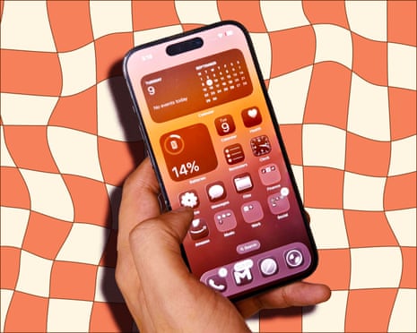 iPhone 15 Pro with iOS 26.