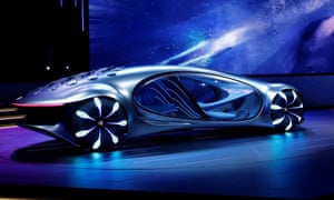 Part Dinosaur Part Mars Bar It S The Avatar Inspired Mercedes Benz The Guardian World News Network