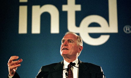 Craig Barrett, president and CEO of Intel Corporation in the 90s when it ruled the market with Microsoft.