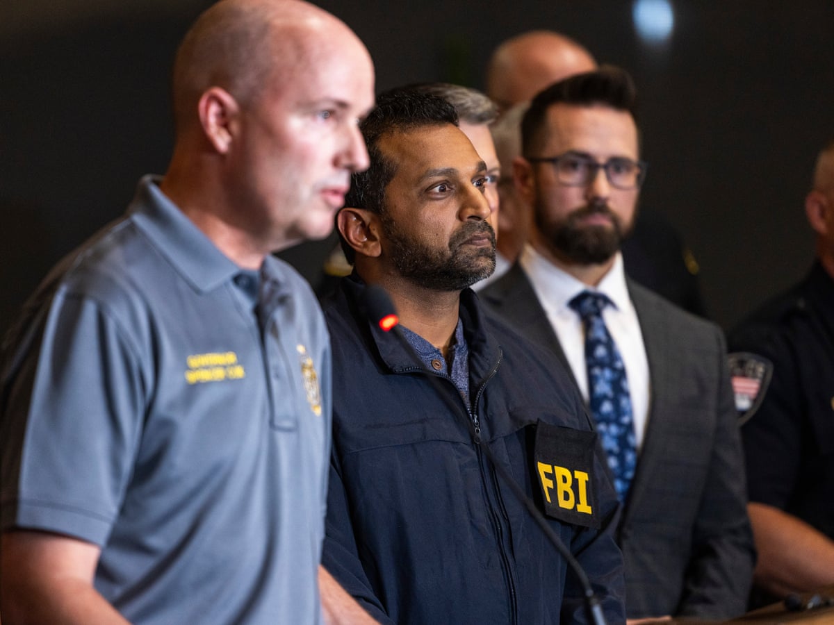 Charlie Kirk shooting: new video of suspect released by FBI amid urgent  appeal for help from the public | Charlie Kirk shooting | The Guardian