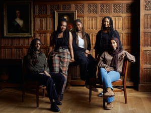 The committee of Black Girl’s Space at Cambridge University.