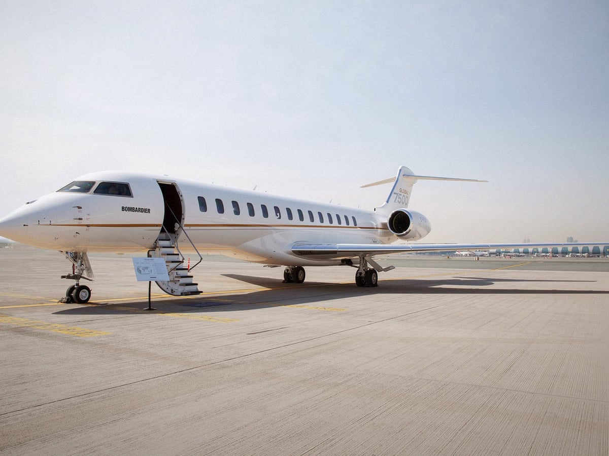 Super Rich Fuelling Growing Demand For Private Jets Report Finds Environment The Guardian