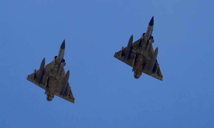 Taiwan’s defence ministry said it has sent aircraft and ships to “appropriately” react to Chinese military drills around the island.