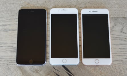Apple iPhone 8, iPhone 7, iPhone 6s