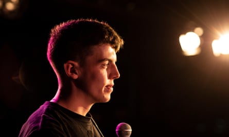 Ed Night, Comedian. Soho Theater, London. Photograph by David Levene 14/5/19