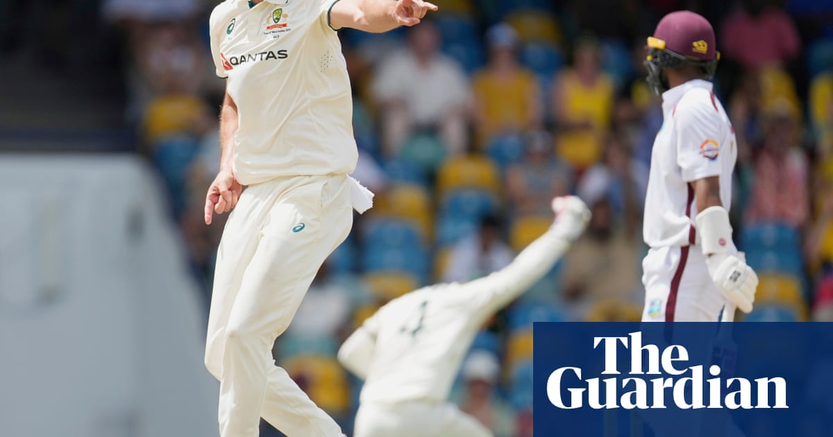 Australia regain initiative as West Indies dismissed for 190