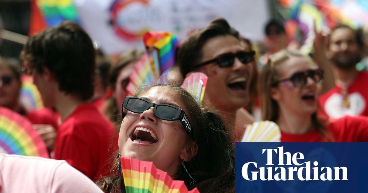 Tens of thousands march in London for annual Pride parade