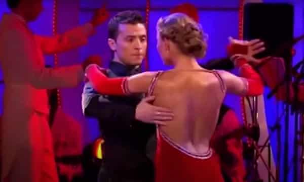 With Alena Shoptenko on Dancing With the Stars in 2006.