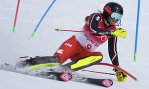 Winter Olympics 2022 Day Five: Shiffrin Out Of Slalom; Snowboard Cross Final – Live! - The Guardian 3 Laurence St-Germain had a second run to celebrate.