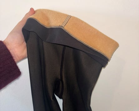 M&S Fleece Lined Sheer Look