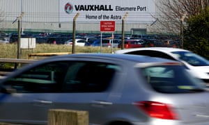 Vauxhall’s Ellesmere Port car plant