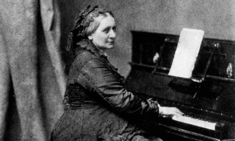 Clara Schumann (1819 - 1896), circa 1870. 