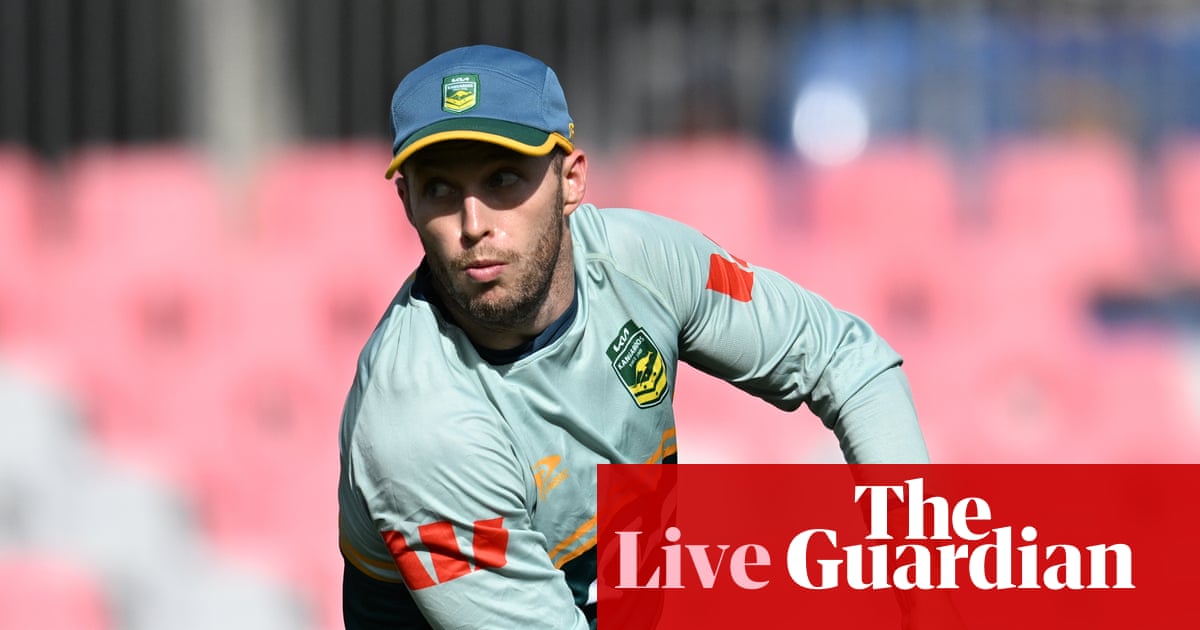 Australia v Fiji: men’s Rugby League World Cup