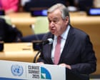 Fears mount that next UN chief will downgrade climate action