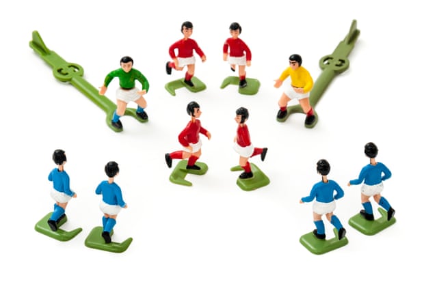 Table football game, Striker.