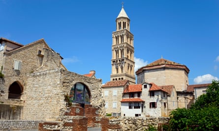 The Ethnographic Museum and Split Cathedral