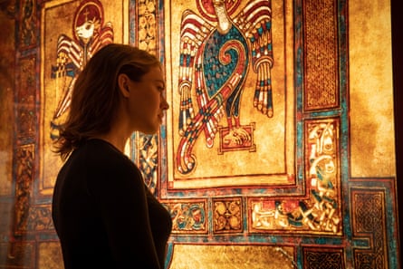 Interactive thrills … The Book of Kells Experience.