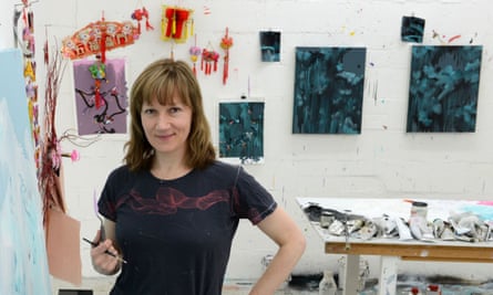 ‘They’re a huge part of cultural life’ … Fiona Rae in her studio.