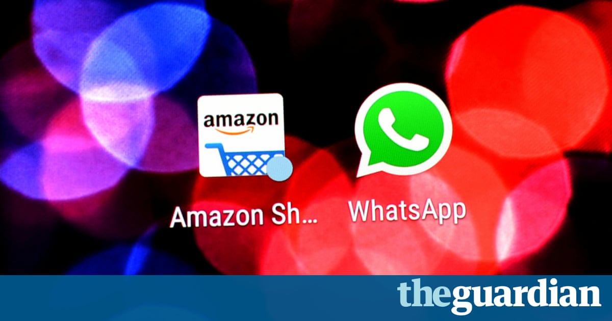 Amazon and WhatsApp 'falling short over privacy', says pressure group